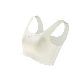 White Seamless Bra Top